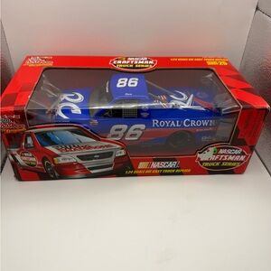 1999 1:24 #86 Stacy Compton Royal Crown Blue and White NASCAR Die-Cast Toy Car